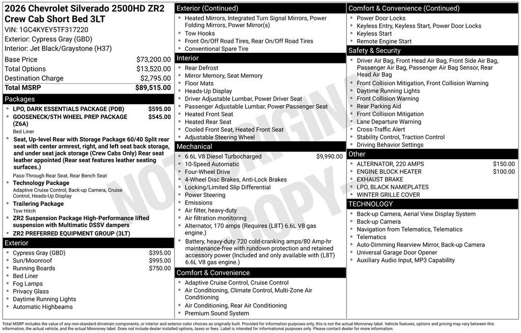 2026 Chevrolet Silverado 2500 HD ZR2 - Photo 32
