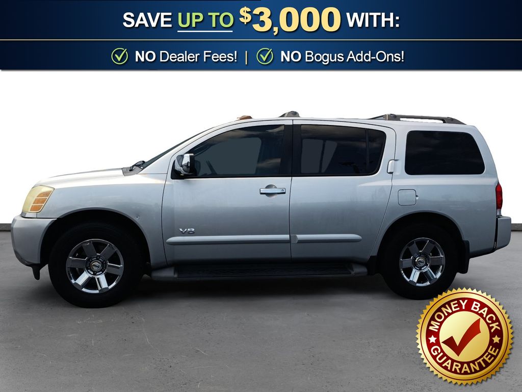 Used 2007 Nissan Armada LE with VIN 5N1BA08C67N718990 for sale in Cullman, AL