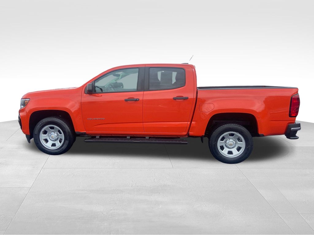 Used 2021 Chevrolet Colorado Work Truck with VIN 1GCGSBEA2M1123658 for sale in Cullman, AL