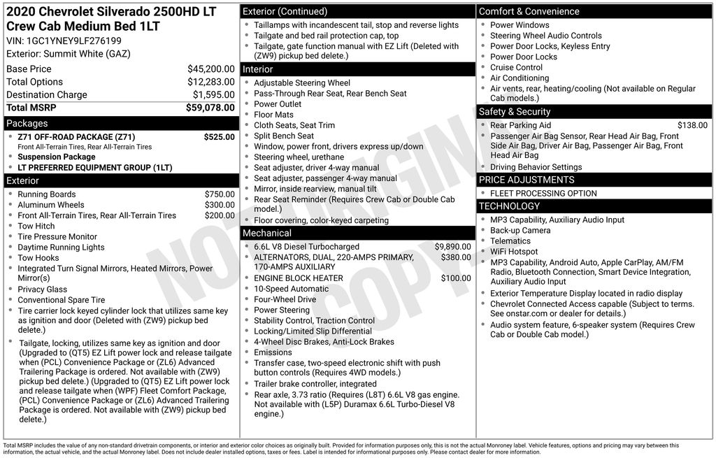 2020 Chevrolet Silverado 2500HD LT - Photo 7