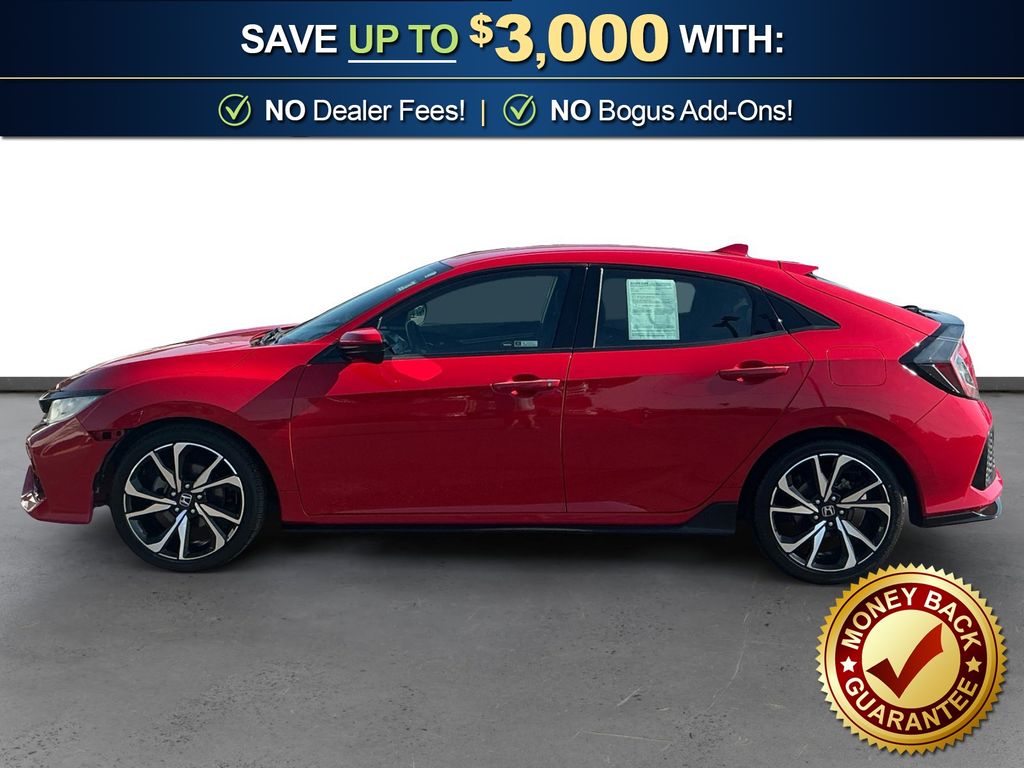 Used 2019 Honda Civic Hatchback Sport with VIN SHHFK7H47KU208366 for sale in Cullman, AL