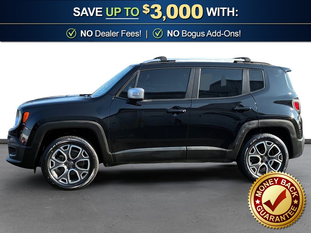 Used 2015 Jeep Renegade Limited with VIN ZACCJBDT5FPB32460 for sale in Cullman, AL
