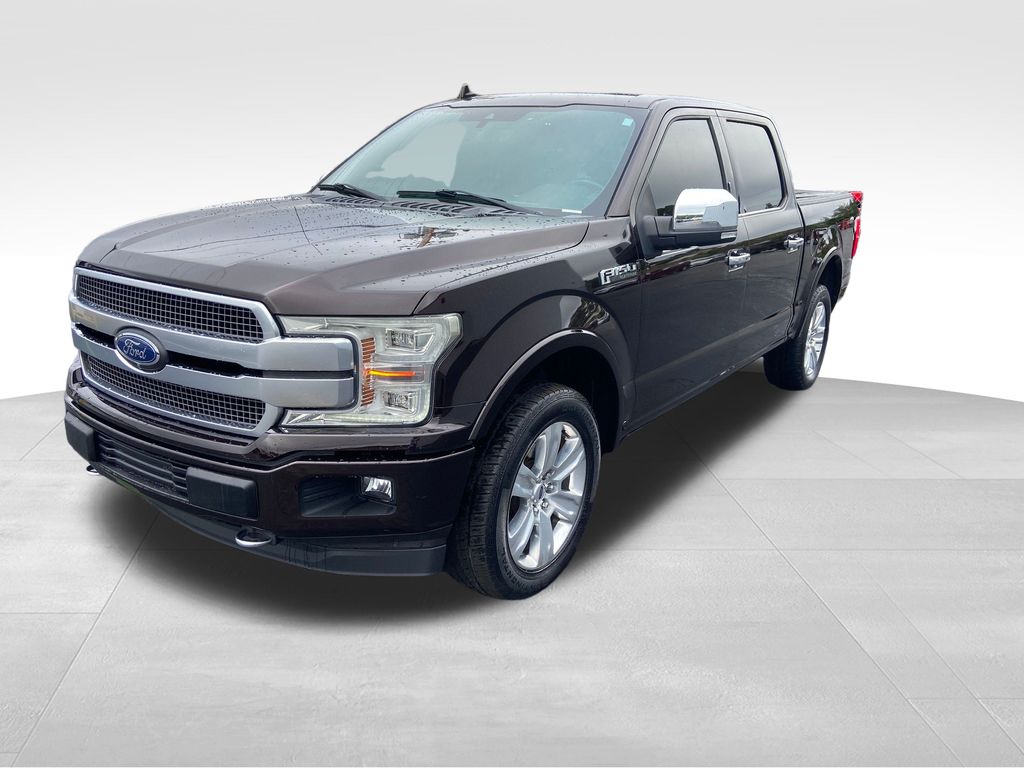 Used 2018 Ford F-150 Platinum with VIN 1FTEW1E57JFE01574 for sale in Cullman, AL