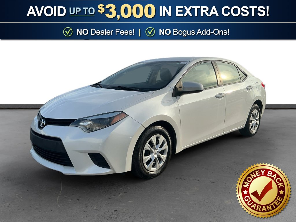 Used 2014 Toyota Corolla LE Eco with VIN 5YFBPRHE7EP137409 for sale in Muscle Shoals, AL
