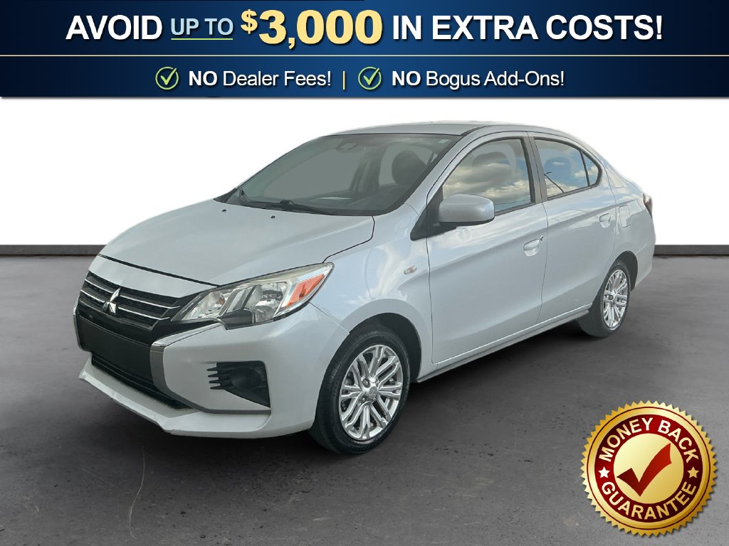 Certified 2021 Mitsubishi Mirage G4 LE with VIN ML32FUFJ5MHF01817 for sale in Muscle Shoals, AL