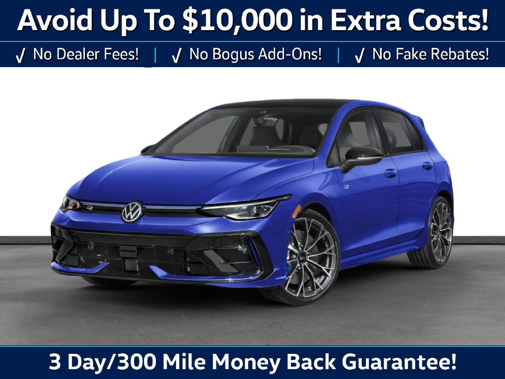 Lapiz Blue Metallic 2026 Volkswagen Golf R Hatchback All-Wheel Drive 7-Speed Dual Clutch