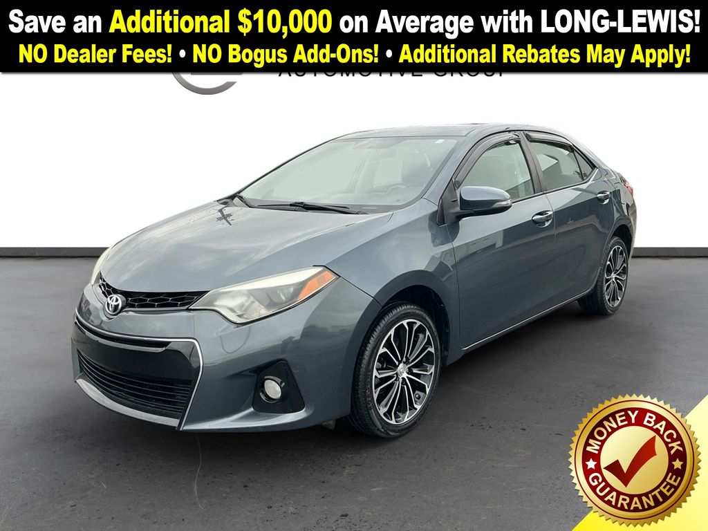 2015 Toyota Corolla S Plus