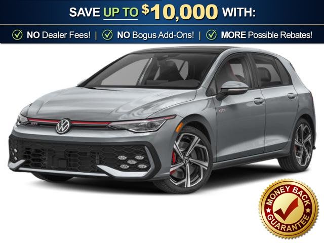 Moonstone Gray 2026 Volkswagen Golf GTI SE FWD Hatchback Front-Wheel Drive 7-Speed Dual Clutch