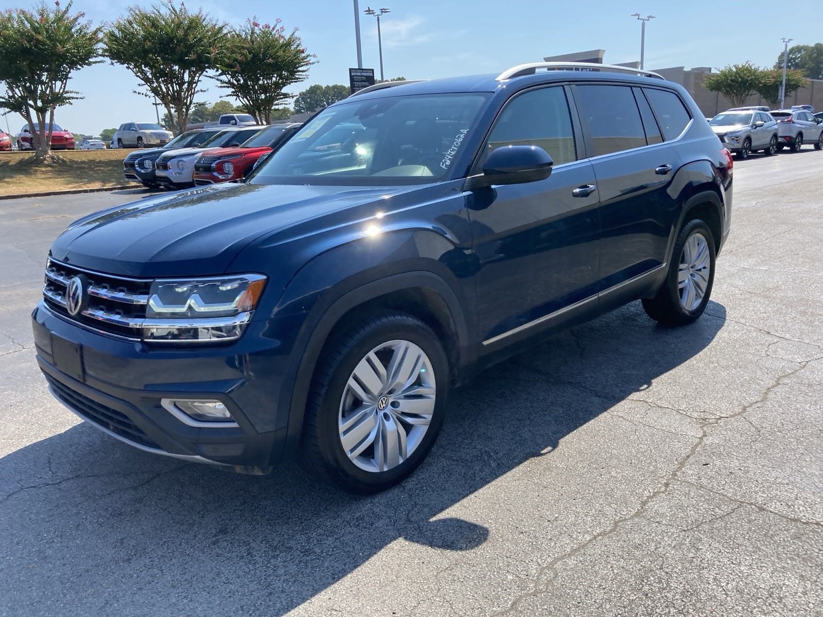 Used 2019 Volkswagen Atlas SEL with VIN 1V2ER2CA5KC599232 for sale in Muscle Shoals, AL