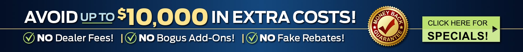 Ford dealership new vehicle promotions