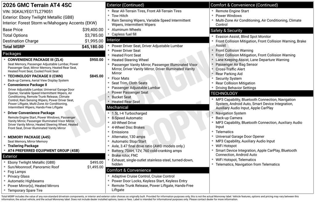 2026 GMC Terrain AT4 - Photo 30
