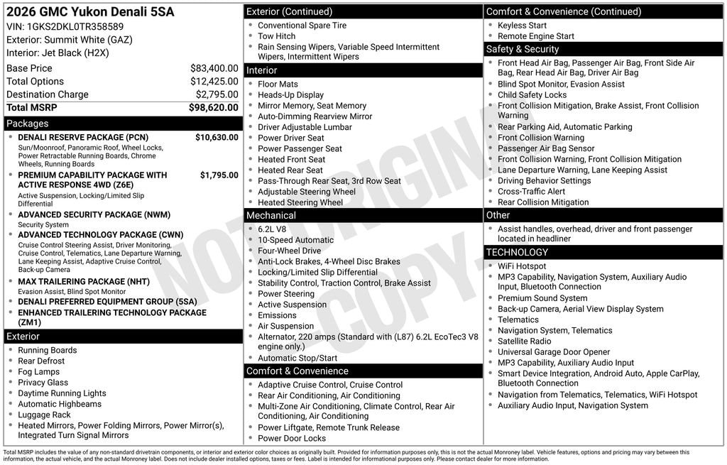 2026 GMC Yukon Denali - Photo 31