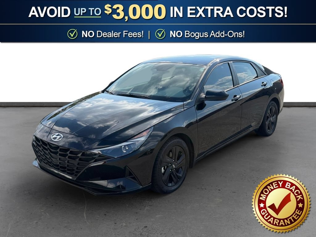 Used 2023 Hyundai Elantra Hybrid Blue
