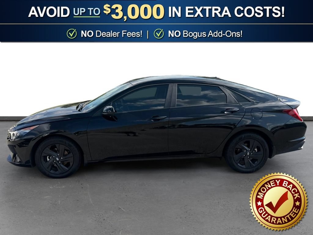 Used 2023 Hyundai Elantra Hybrid Blue
