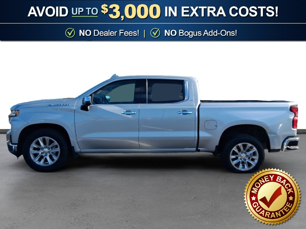 Used 2020 Chevrolet Silverado 1500 LTZ with VIN 1GCPWEEDXLZ308556 for sale in Decatur, AL