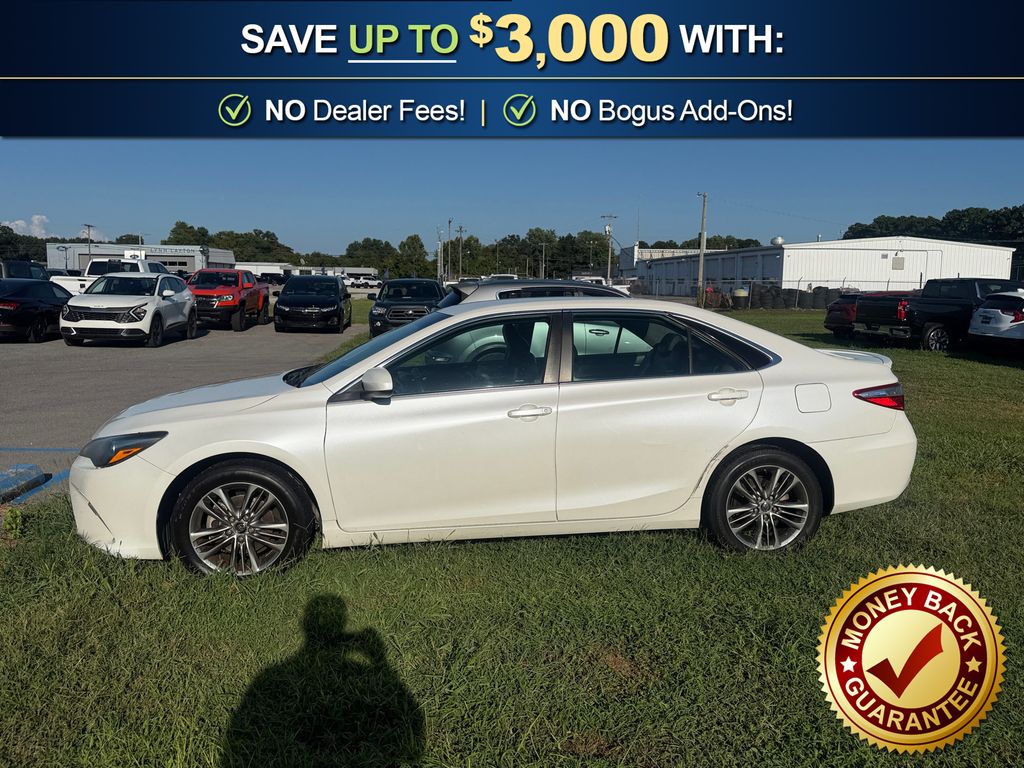 Used 2015 Toyota Camry SE with VIN 4T1BF1FK4FU075593 for sale in Decatur, AL
