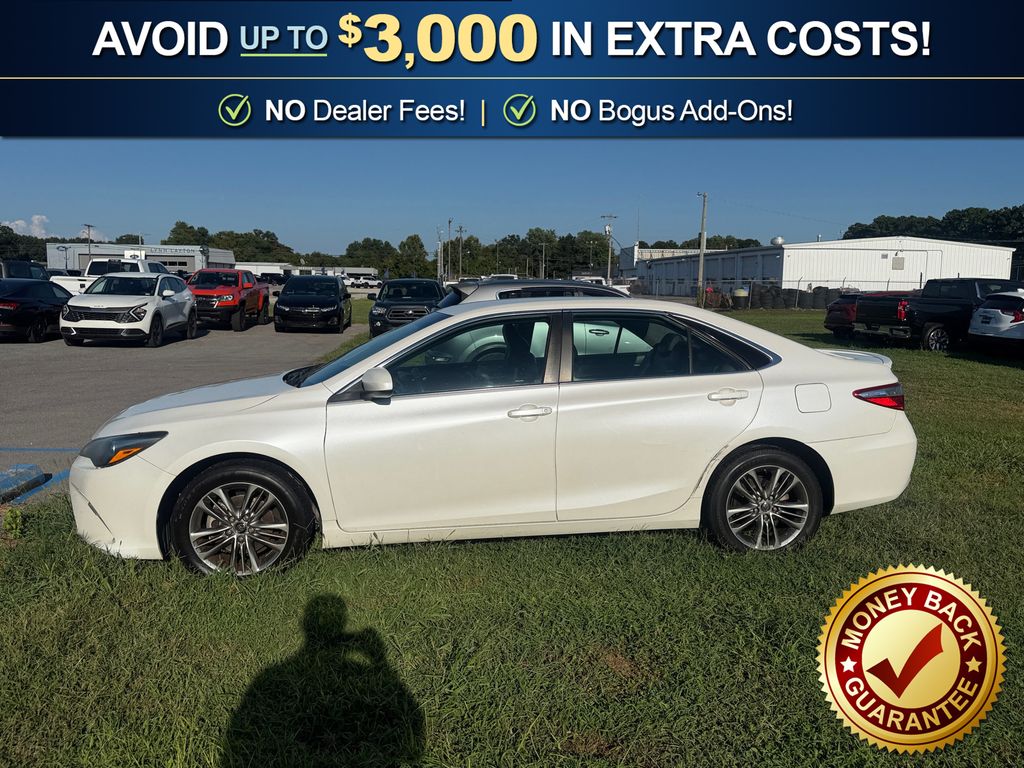 Used 2015 Toyota Camry SE with VIN 4T1BF1FK4FU075593 for sale in Decatur, AL