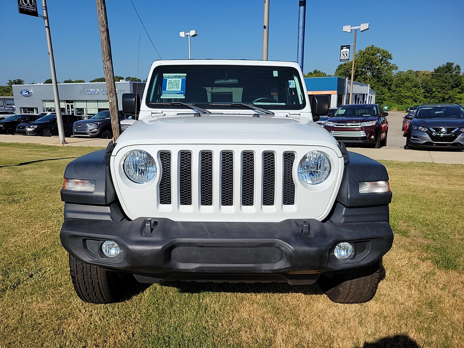 Used 2020 Jeep Wrangler Unlimited Sport S with VIN 1C4HJXDN2LW311994 for sale in Hoover, AL