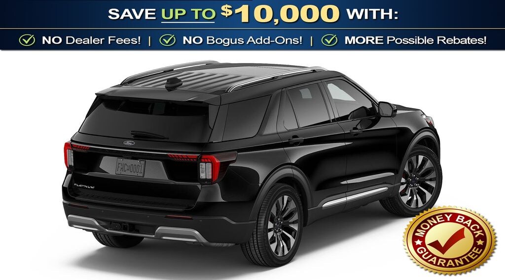 New 2026 Ford Explorer Platinum SUV