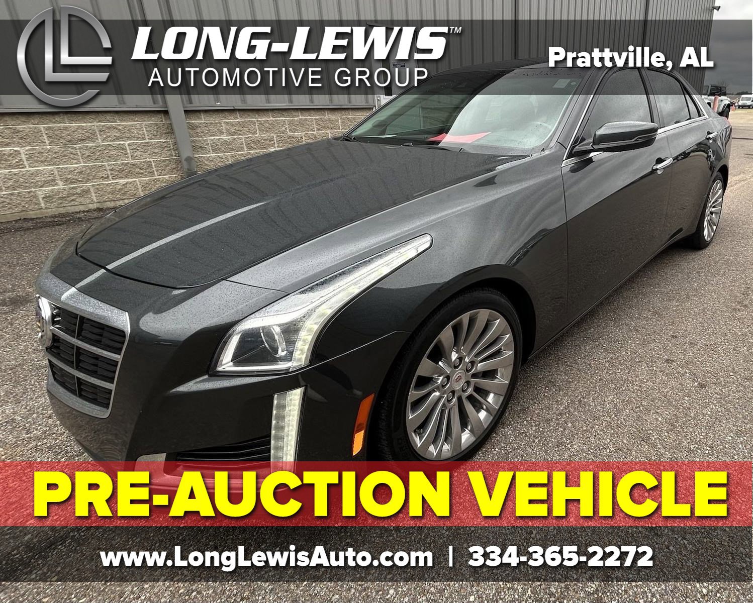 Used 2014 Cadillac CTS Sedan Luxury Collection with VIN 1G6AR5S35E0130381 for sale in Prattville, AL