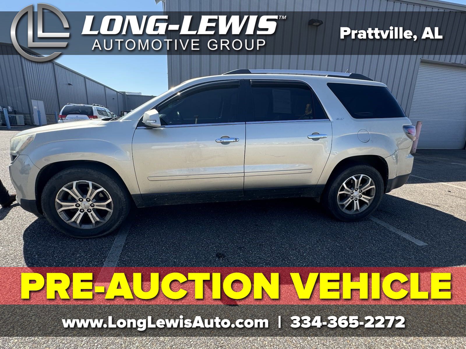 Used 2015 GMC Acadia SLT1 with VIN 1GKKRRKD1FJ350991 for sale in Prattville, AL