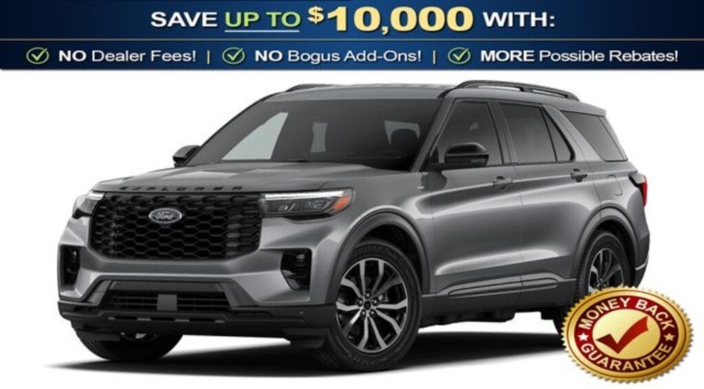 New 2026 Ford Explorer ST-Line SUV