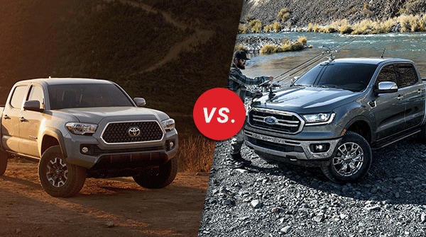 Comparison: 2019 Toyota Tacoma vs 2019 Ford Ranger