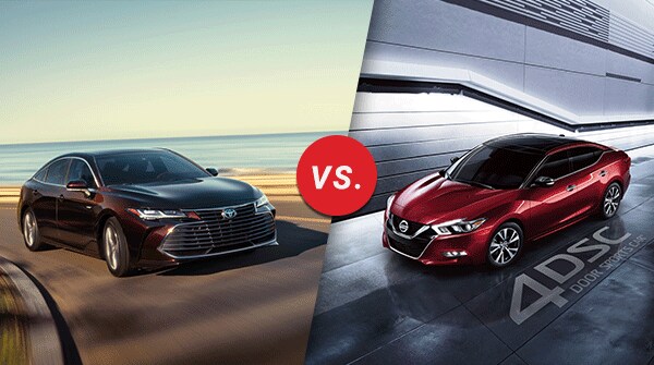 Comparison: 2019 Toyota Avalon vs 2019 Nissan Maxima