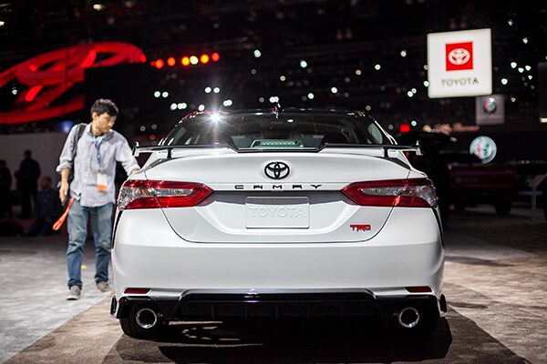LA Auto Show TRD Avalon and Camry
