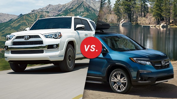 Comparación: 2019 Toyota 4Runner vs. 2019 Honda Pilot