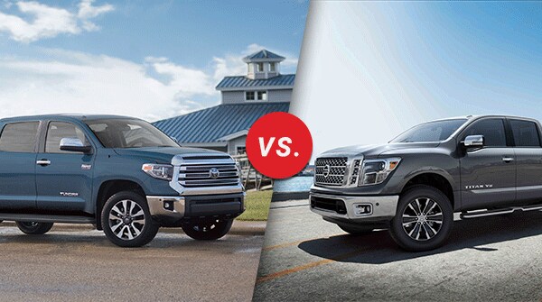 Comparación: 2019 Toyota Tundra vs 2019 Nissan Titan