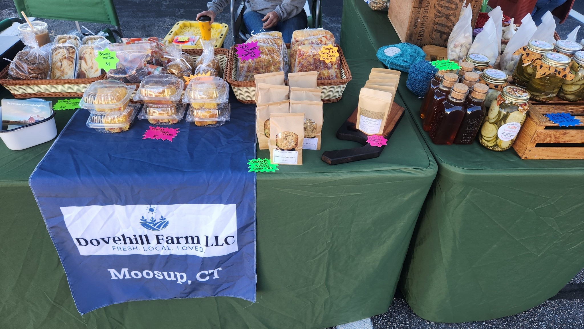 Dovehill Farm CT set up at Long Subaru