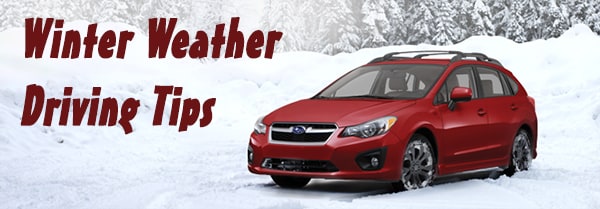 Winter Weather Driving Tips