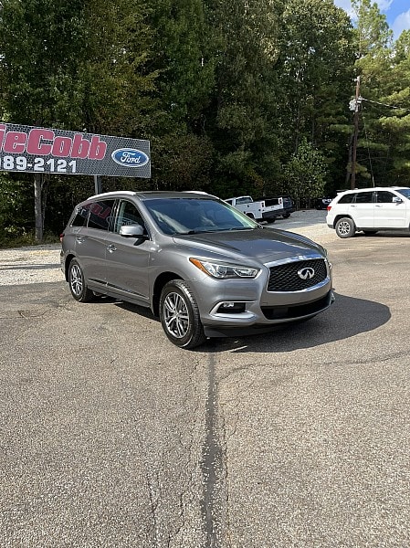 Gray 2016 INFINITI QX60 SUV / Crossover Front-Wheel Drive Continuously Variable Transmission