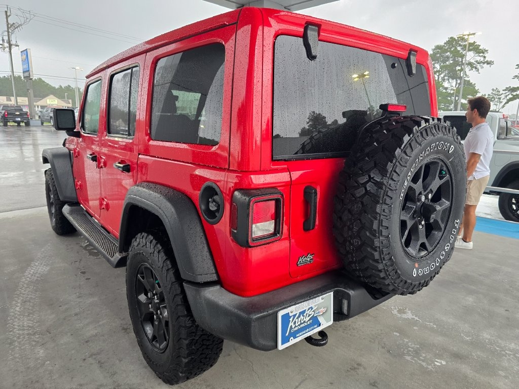 Used 2022 Jeep Wrangler Unlimited Willys SUV
