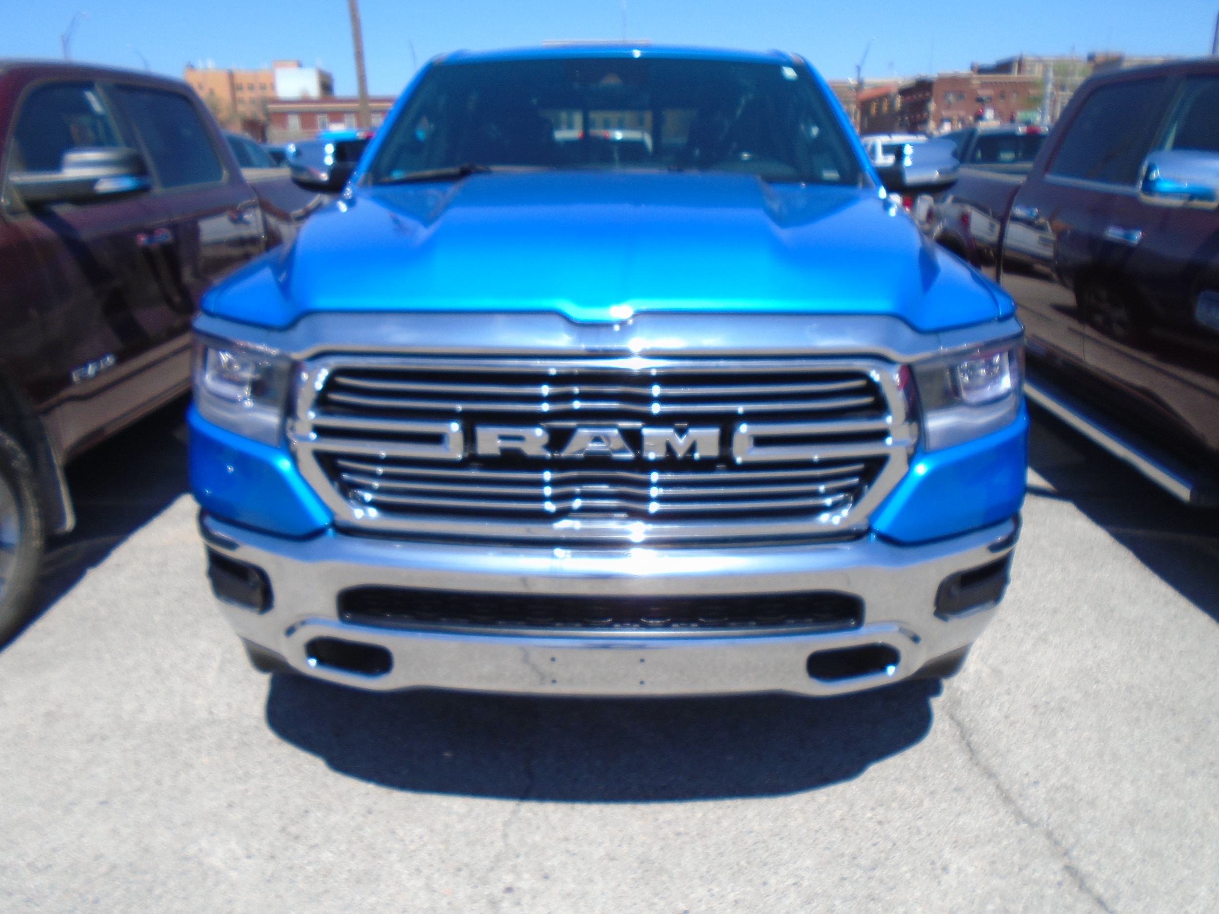 Used 2023 RAM Ram 1500 Pickup Laramie with VIN 1C6SRFJT0PN501404 for sale in Dodge City, KS