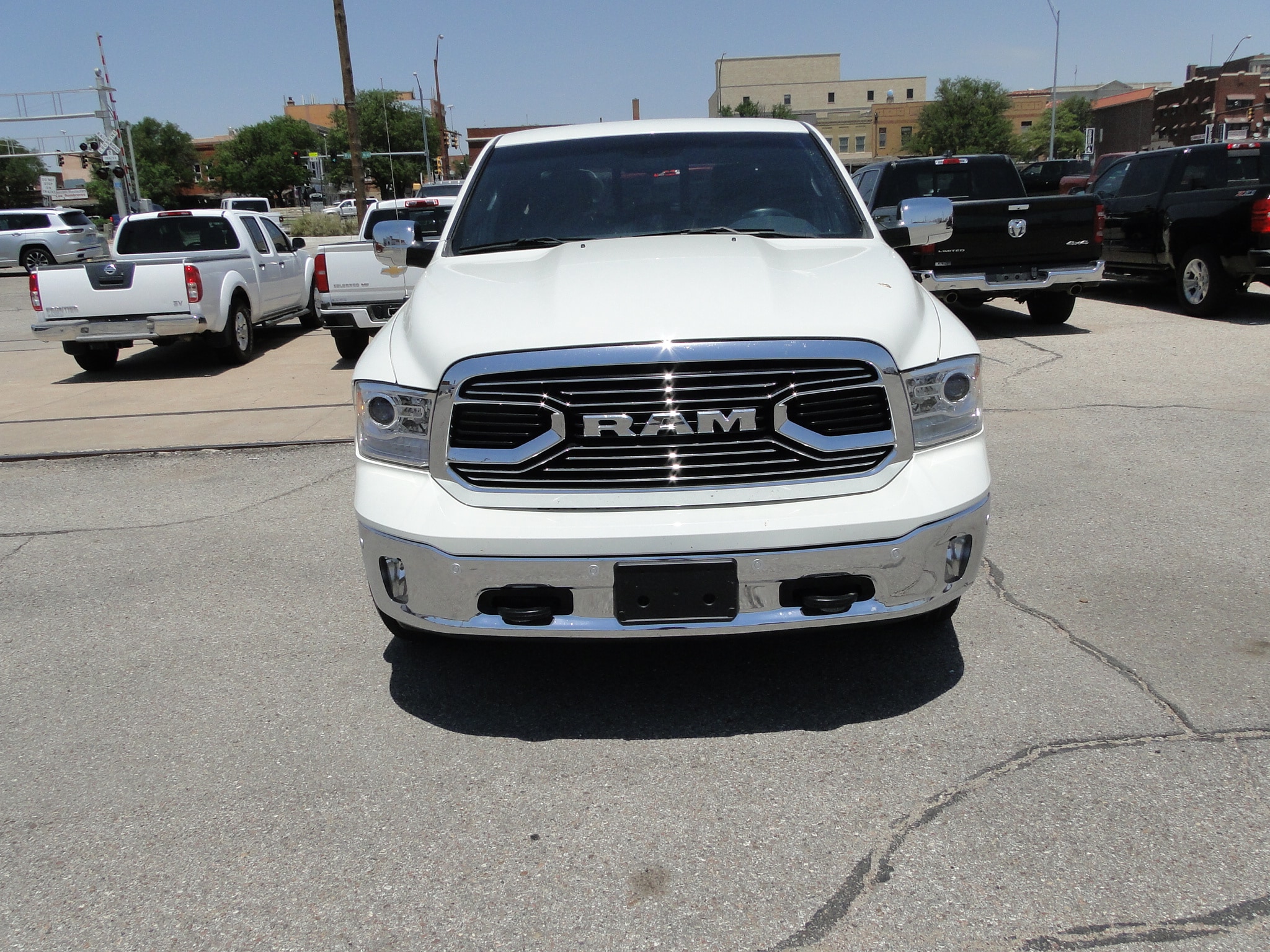 Used 2017 RAM Ram 1500 Pickup Laramie Limited with VIN 1C6RR7PT7HS618767 for sale in Dodge City, KS