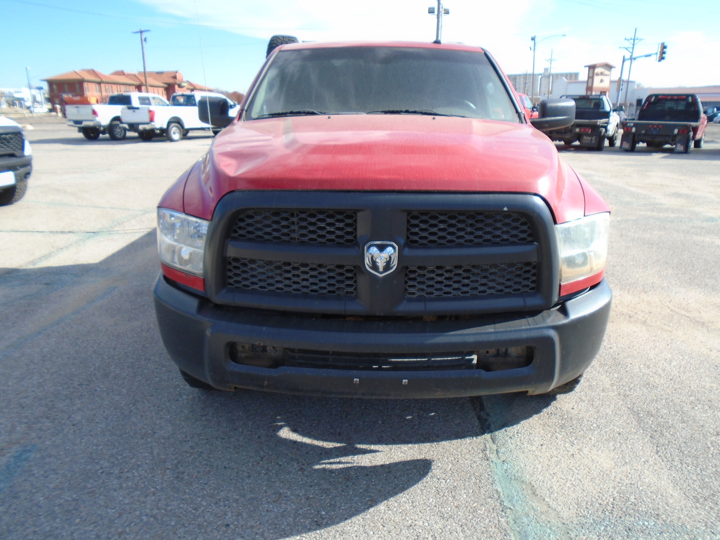 Used 2013 RAM Ram 2500 Pickup Tradesman with VIN 3C6LR5AT3DG530464 for sale in Dodge City, KS
