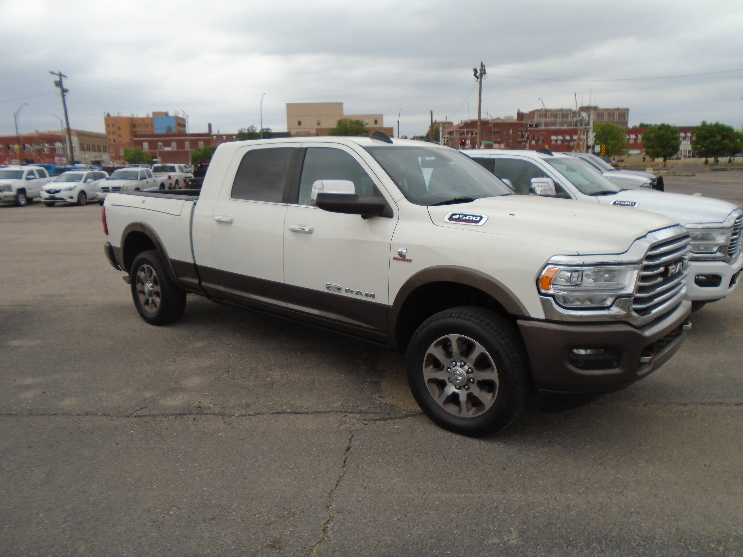 Used 2022 RAM Ram 2500 Pickup Laramie Longhorn with VIN 3C6UR5PL1NG232928 for sale in Dodge City, KS
