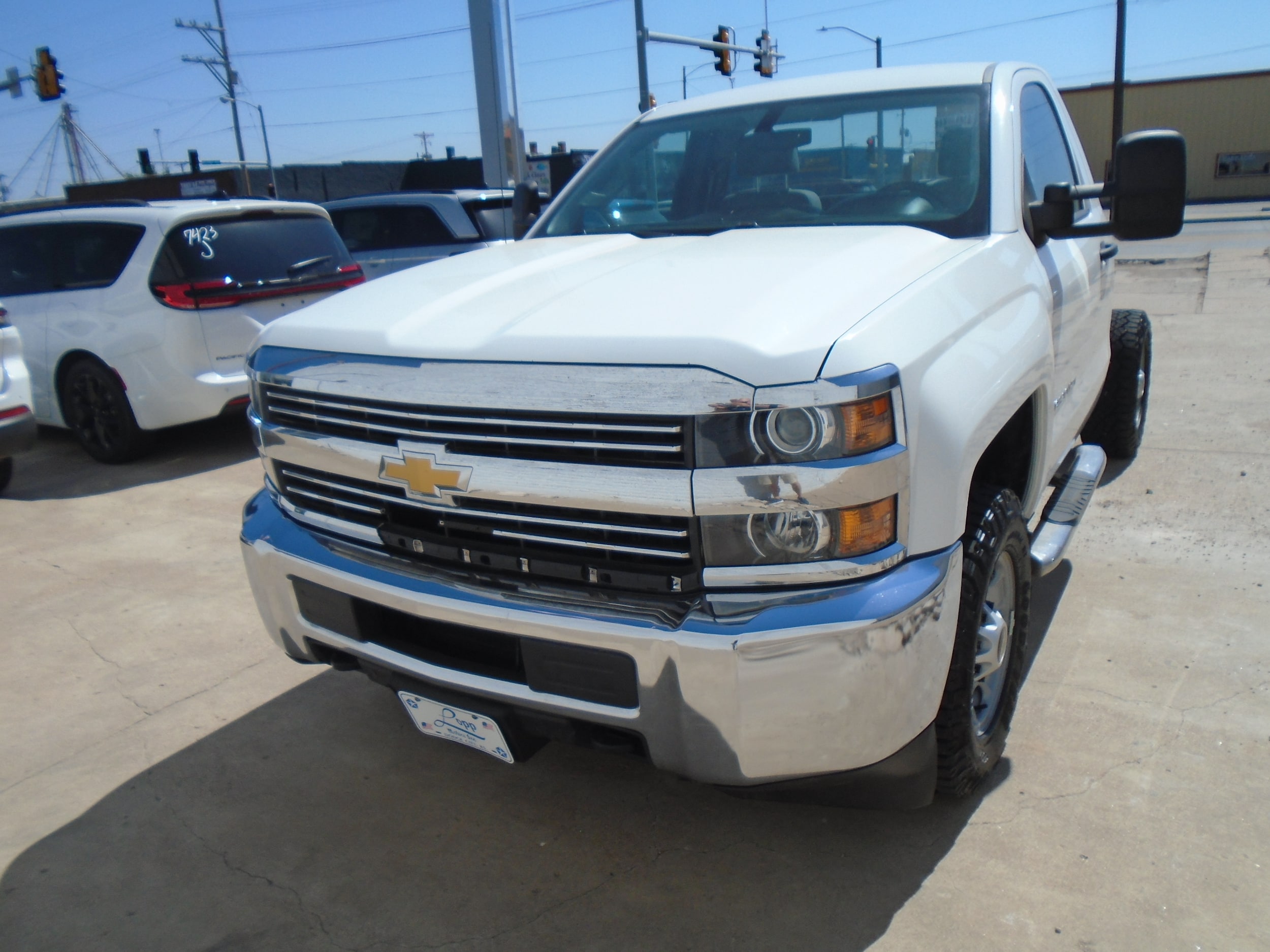 Used 2016 Chevrolet Silverado 2500HD Work Truck with VIN 1GC0KUEG7GZ142262 for sale in Dodge City, KS