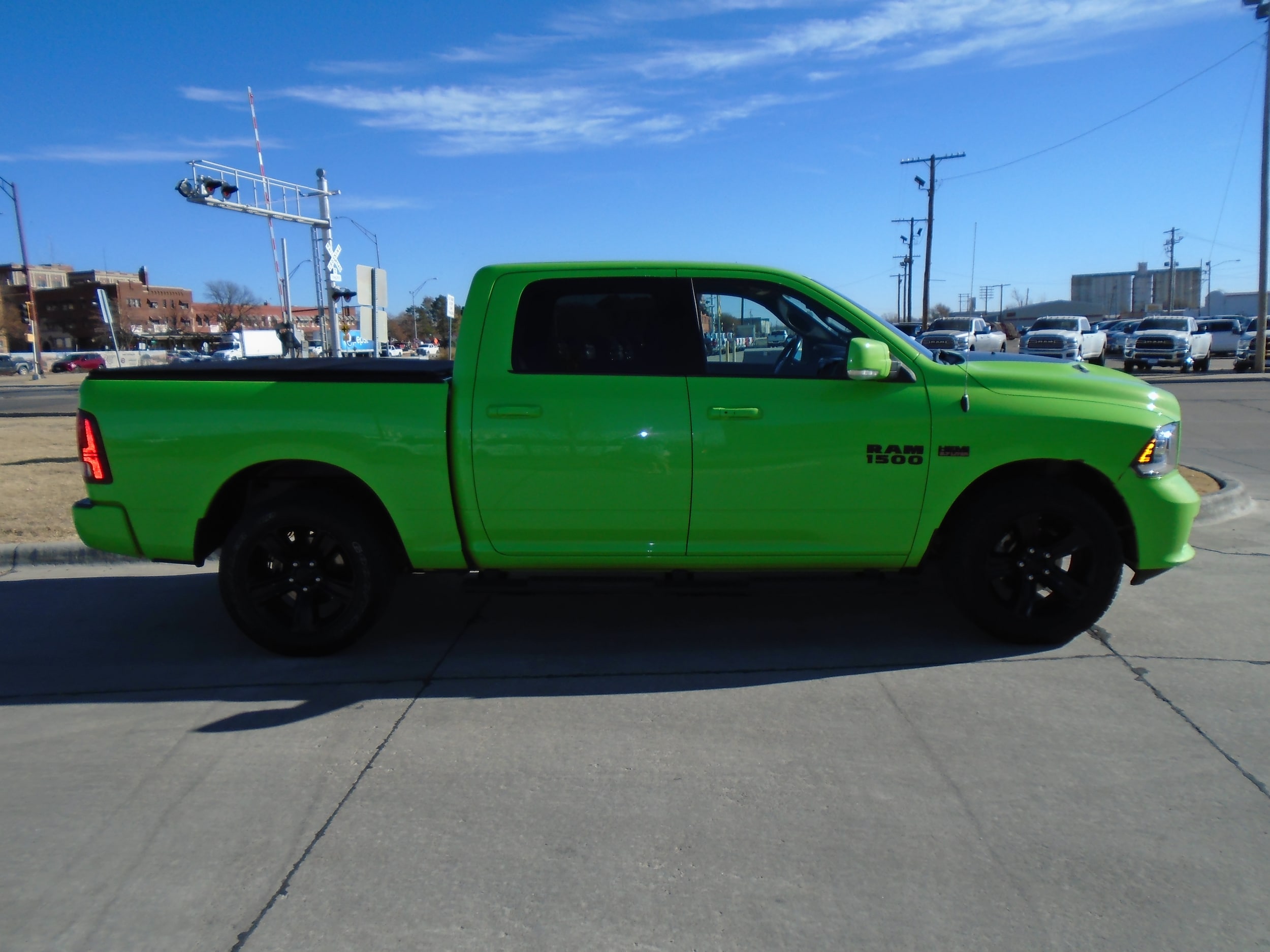 Used 2017 RAM Ram 1500 Pickup Sport with VIN 1C6RR7MT6HS808726 for sale in Dodge City, KS