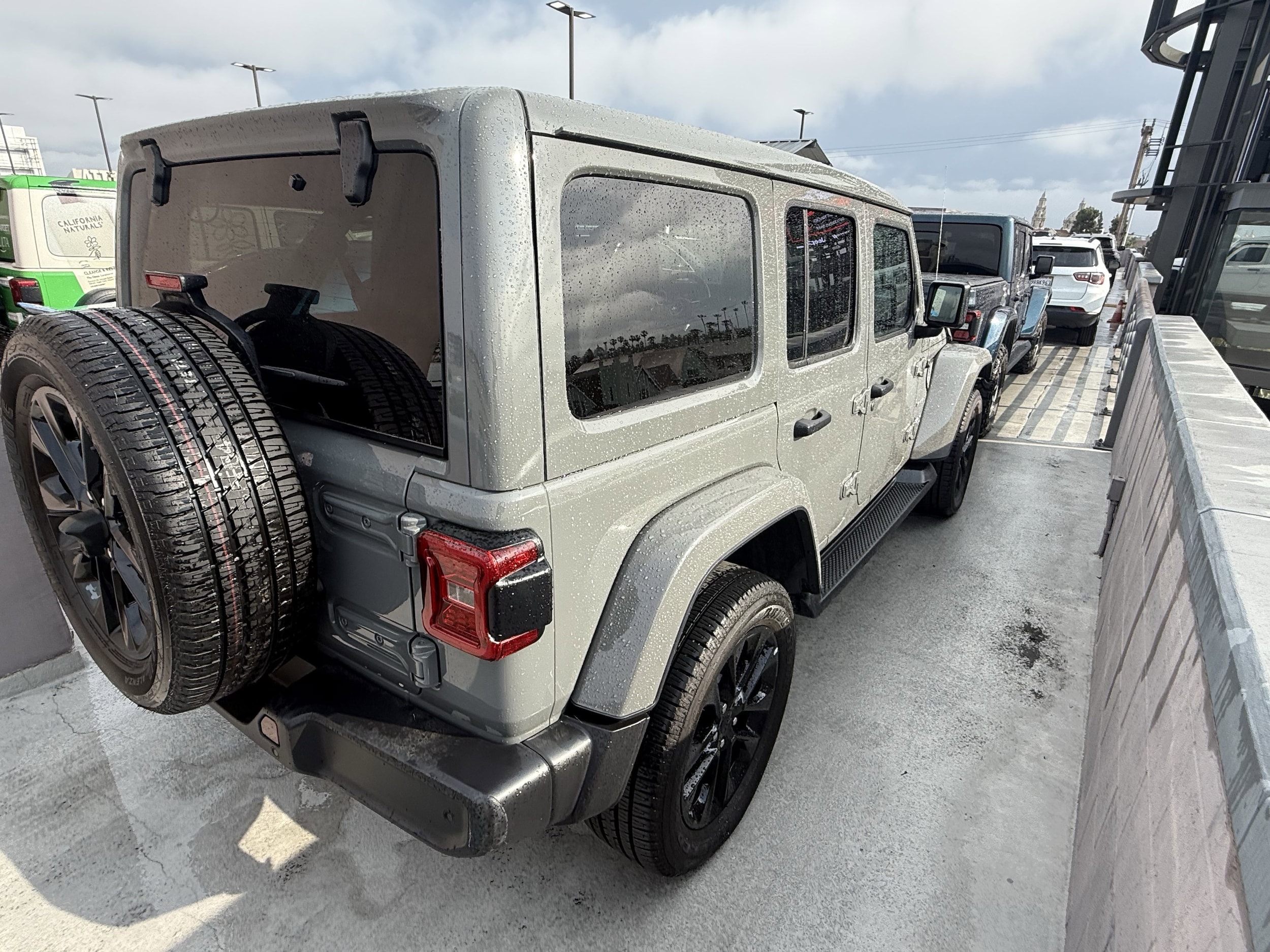 Used 2021 Jeep Wrangler Unlimited Sahara 4XE with VIN 1C4JJXP61MW808428 for sale in Los Angeles, CA