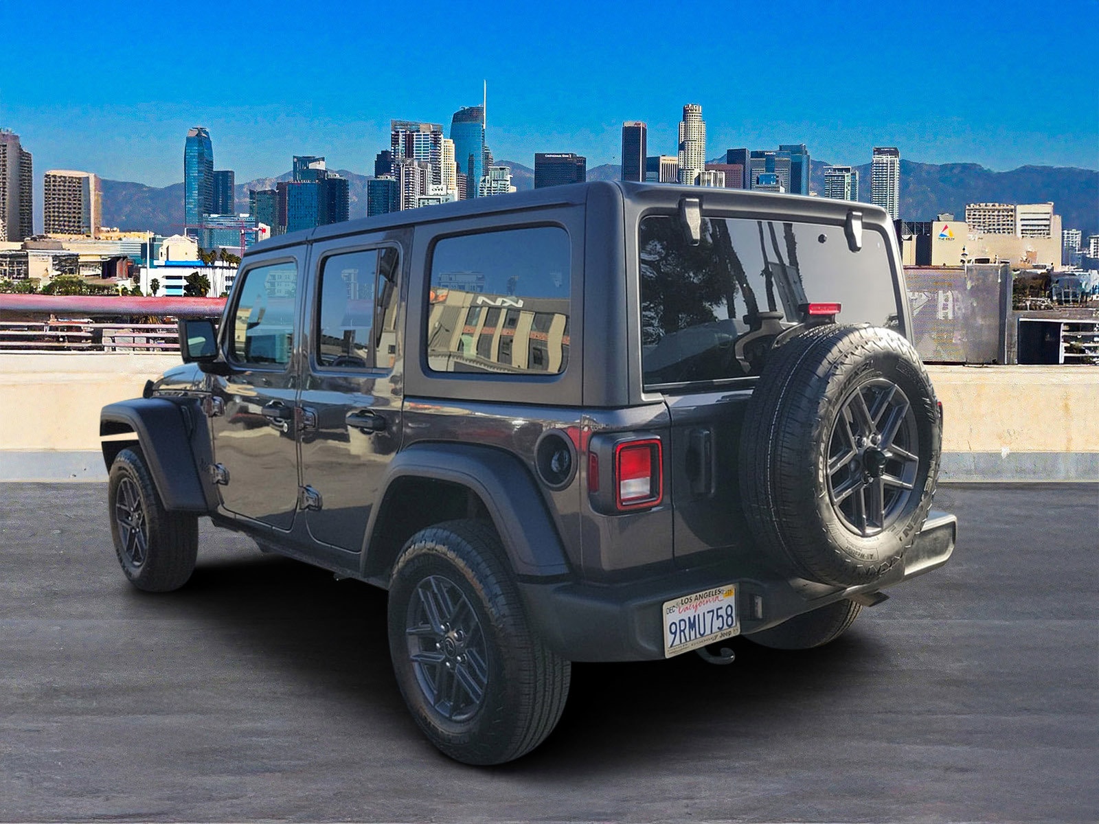 Used 2025 Jeep Wrangler 4-Door Sport S with VIN 1C4PJXDN7SW511540 for sale in Los Angeles, CA
