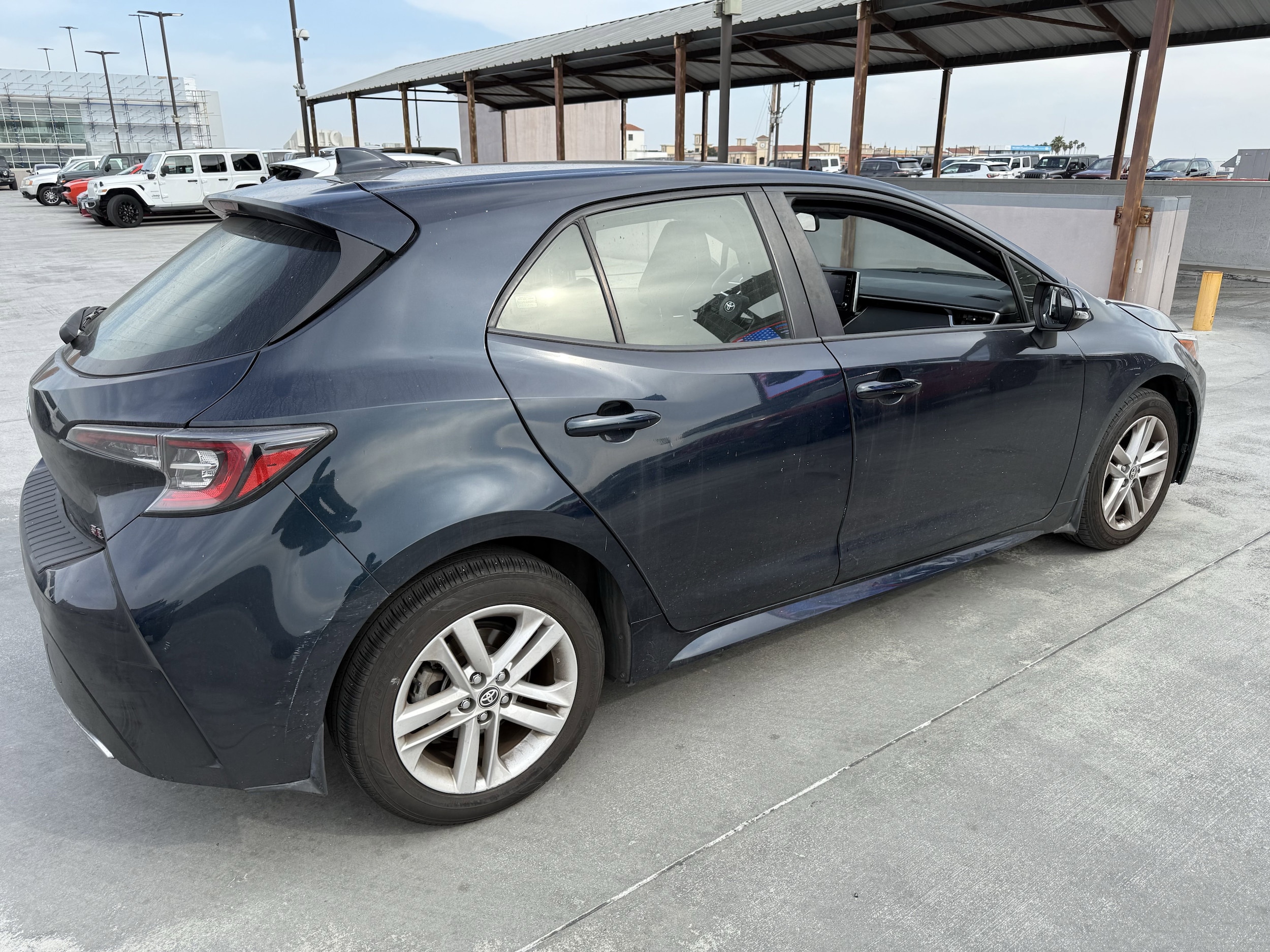 Used 2021 Toyota Corolla Hatchback SE with VIN JTND4MBE3M3116430 for sale in Los Angeles, CA