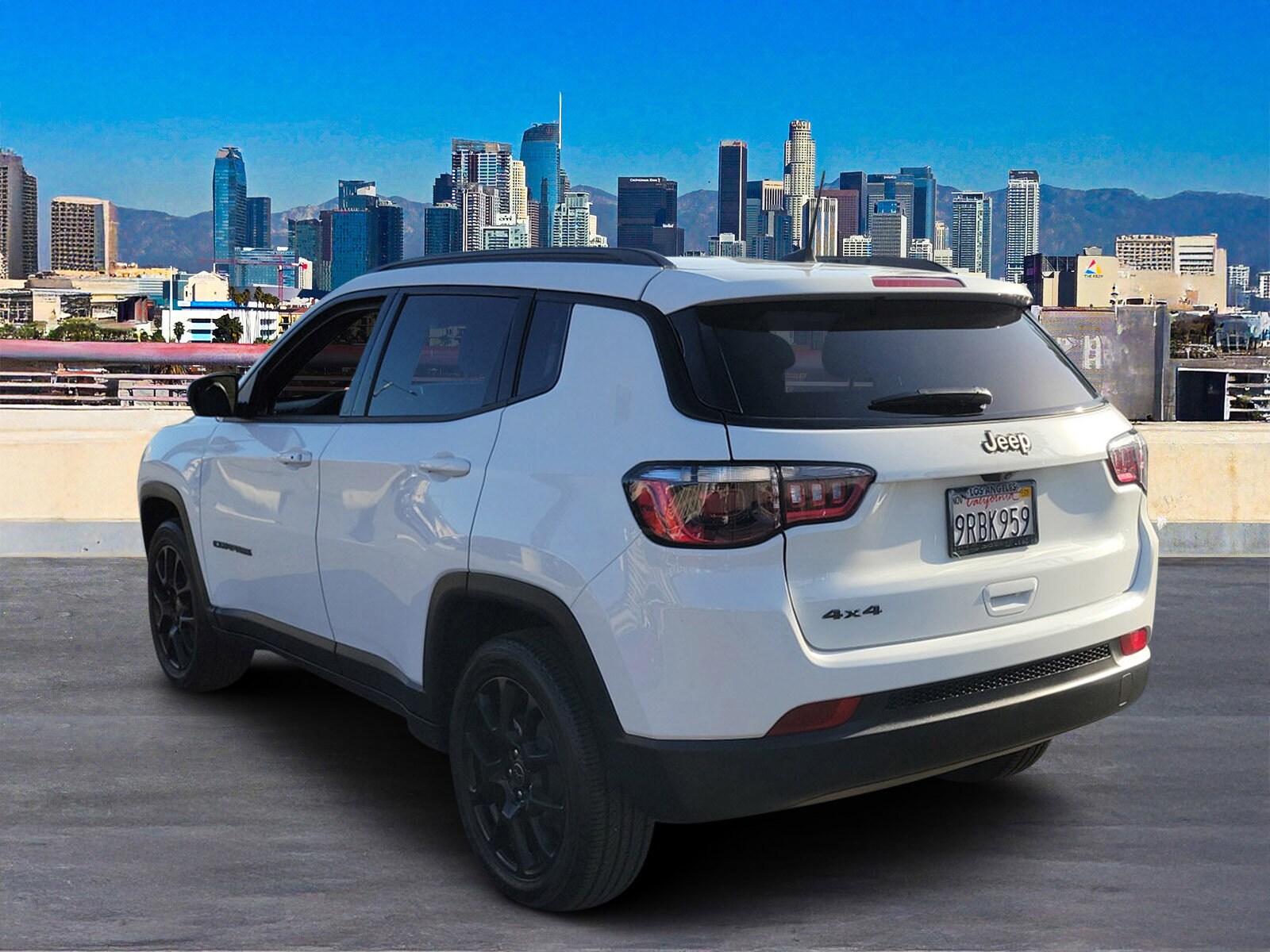 Used 2025 Jeep Compass Latitude with VIN 3C4NJDBN0ST535211 for sale in Los Angeles, CA