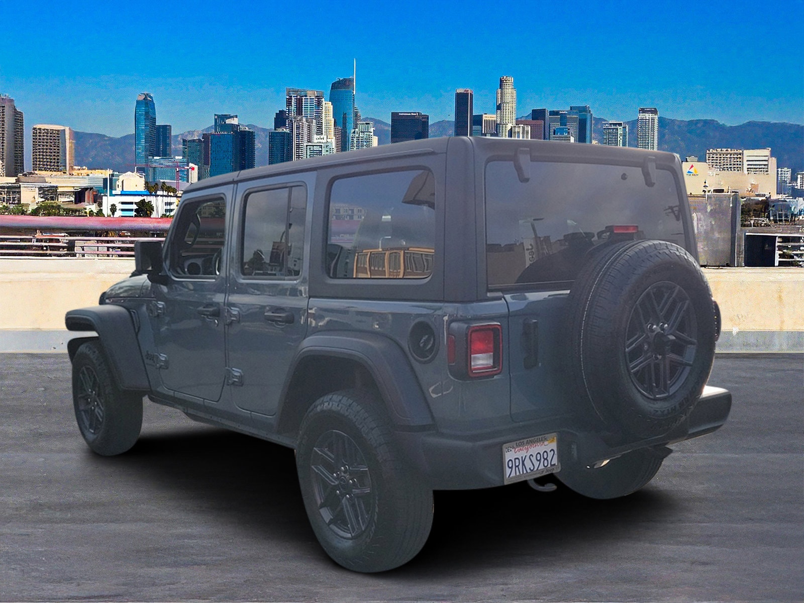 Used 2025 Jeep Wrangler 4-Door Sport S with VIN 1C4PJXDN5SW511519 for sale in Los Angeles, CA