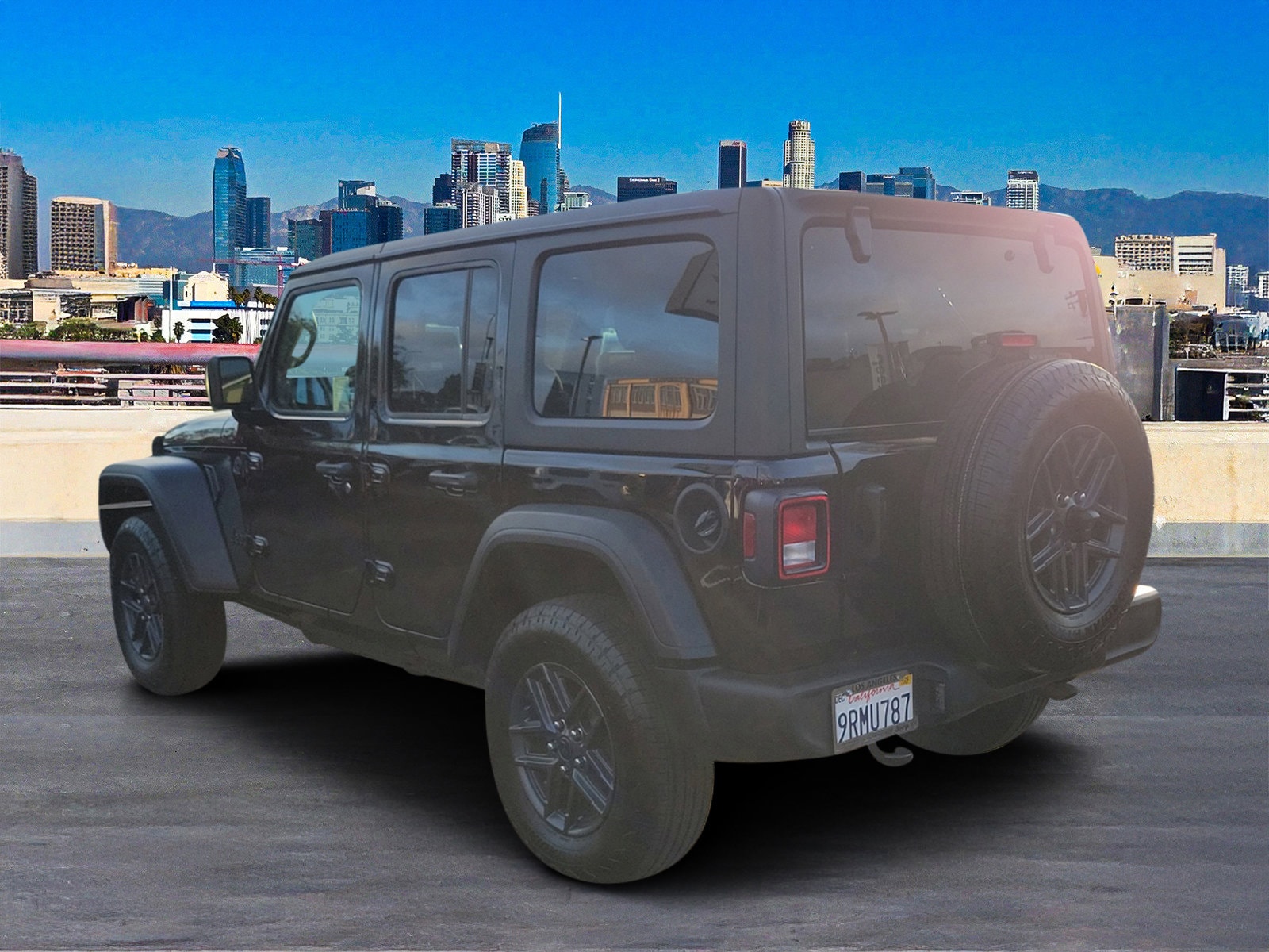 Used 2025 Jeep Wrangler 4-Door Sport S with VIN 1C4PJXDN7SW511523 for sale in Los Angeles, CA