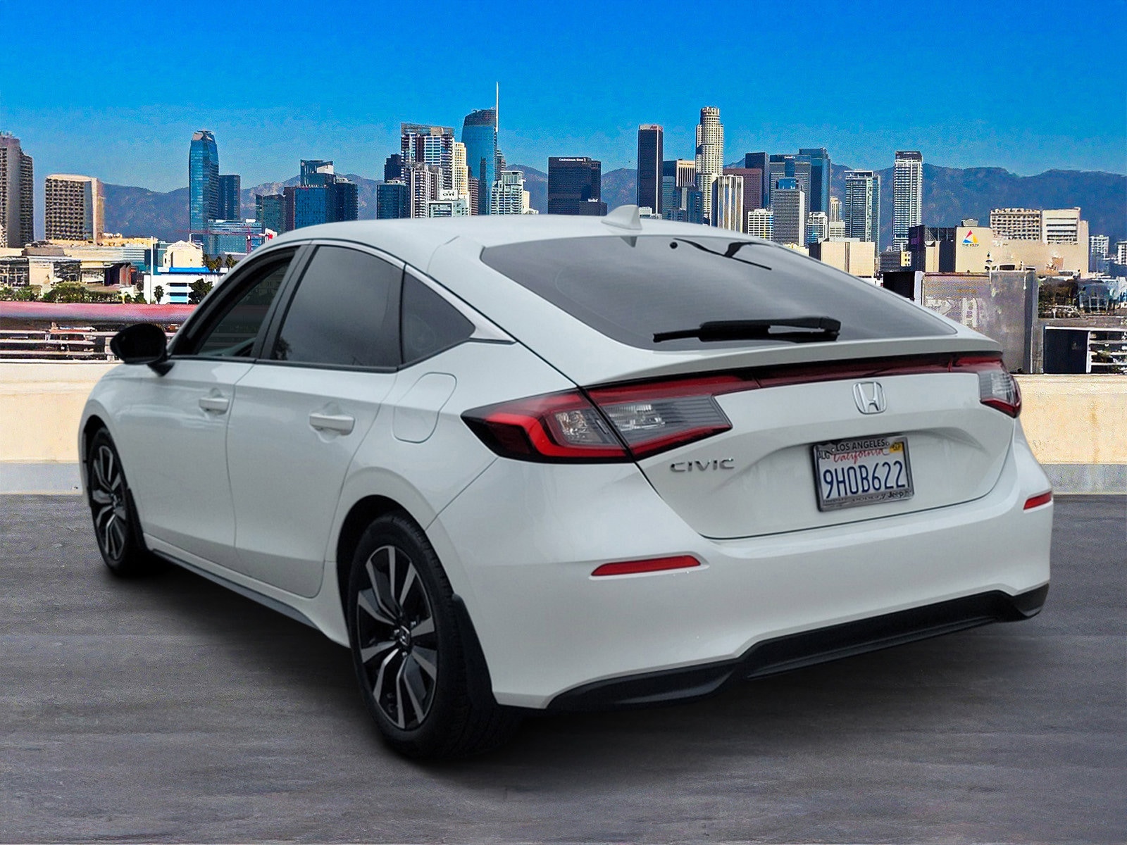 Used 2023 Honda Civic Hatchback EX-L with VIN 19XFL1H76PE016424 for sale in Los Angeles, CA