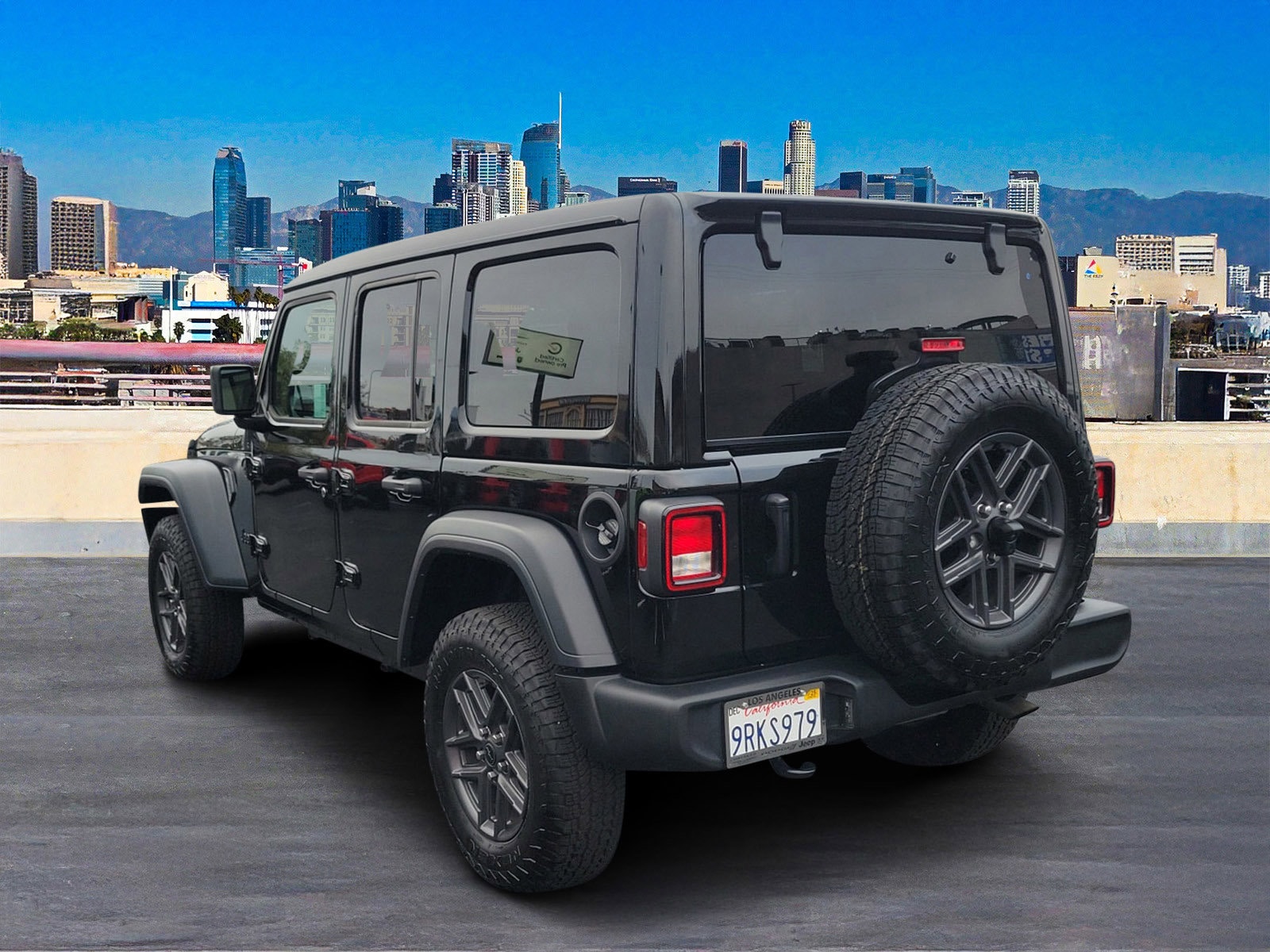 Used 2025 Jeep Wrangler 4-Door Sport S with VIN 1C4PJXDN9SW511507 for sale in Los Angeles, CA