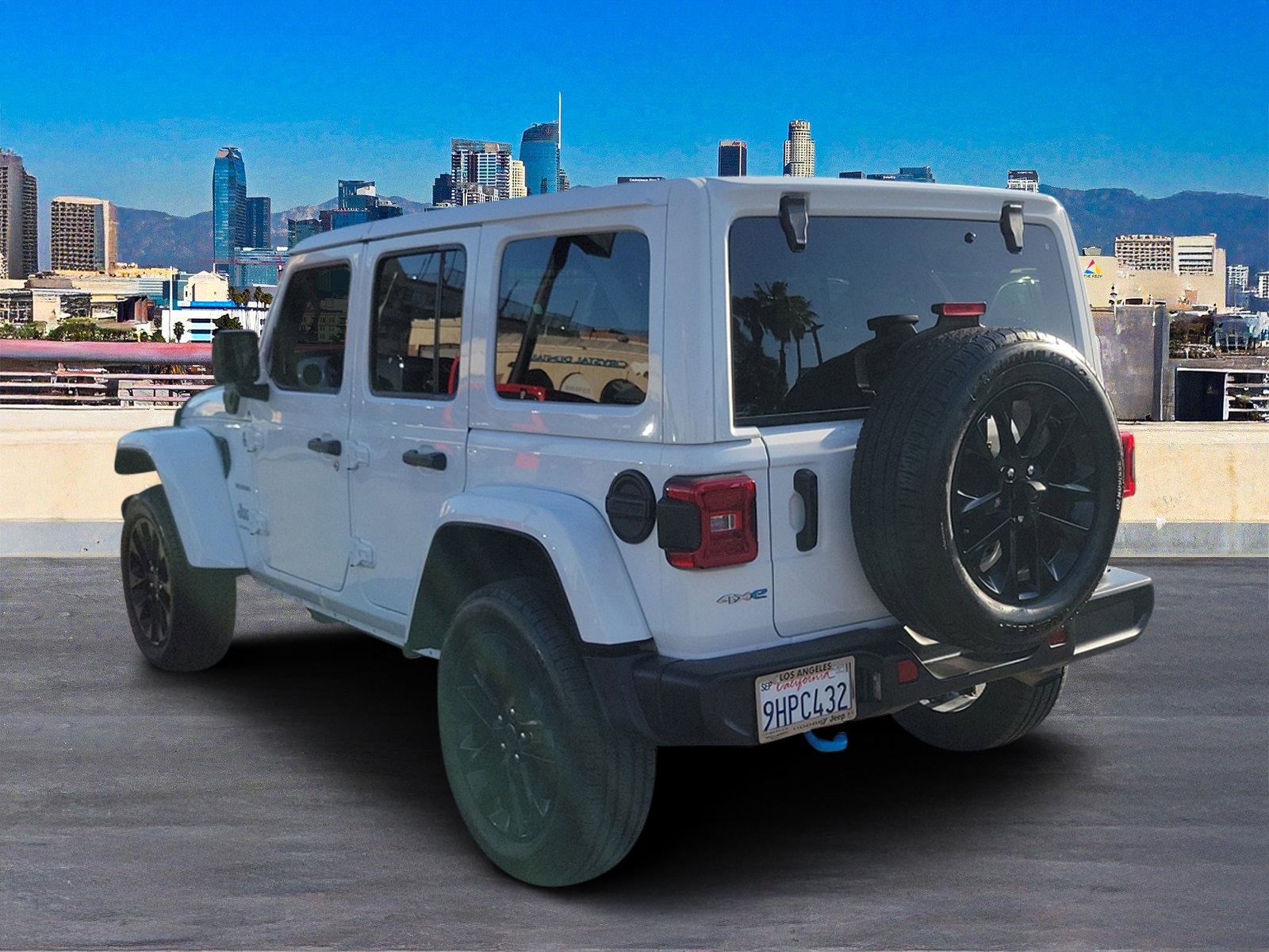 Used 2024 Jeep Wrangler 4xe Sahara 4XE with VIN 1C4RJXP65RW200387 for sale in Los Angeles, CA